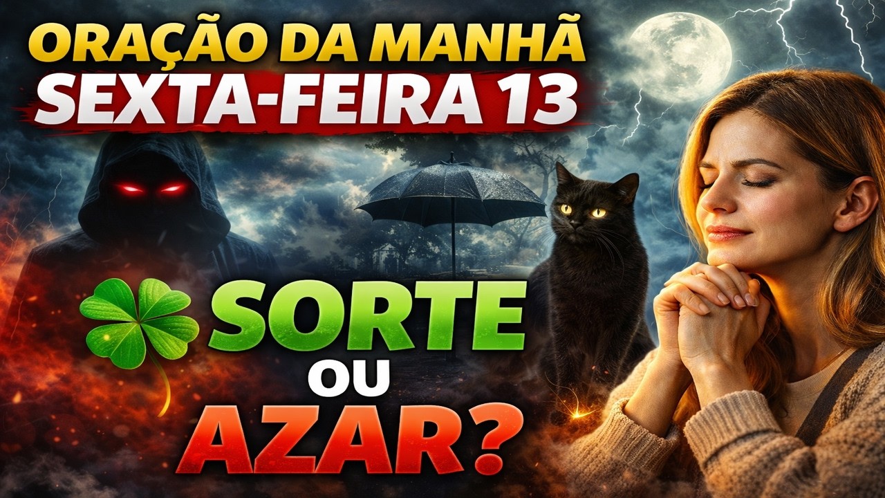 ORAÇÃO DA MANHA SEXTA FEIRA 13