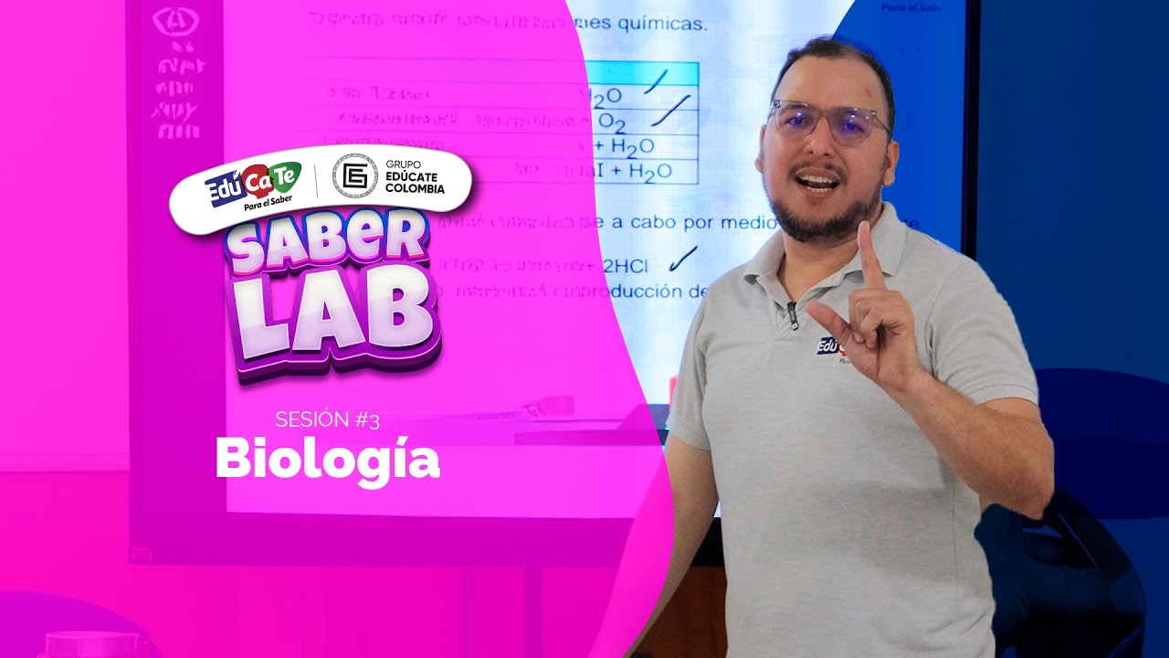 SaberLab Sesión 3 | Biología Intensiva – ¡Prepárate para el ICFES!