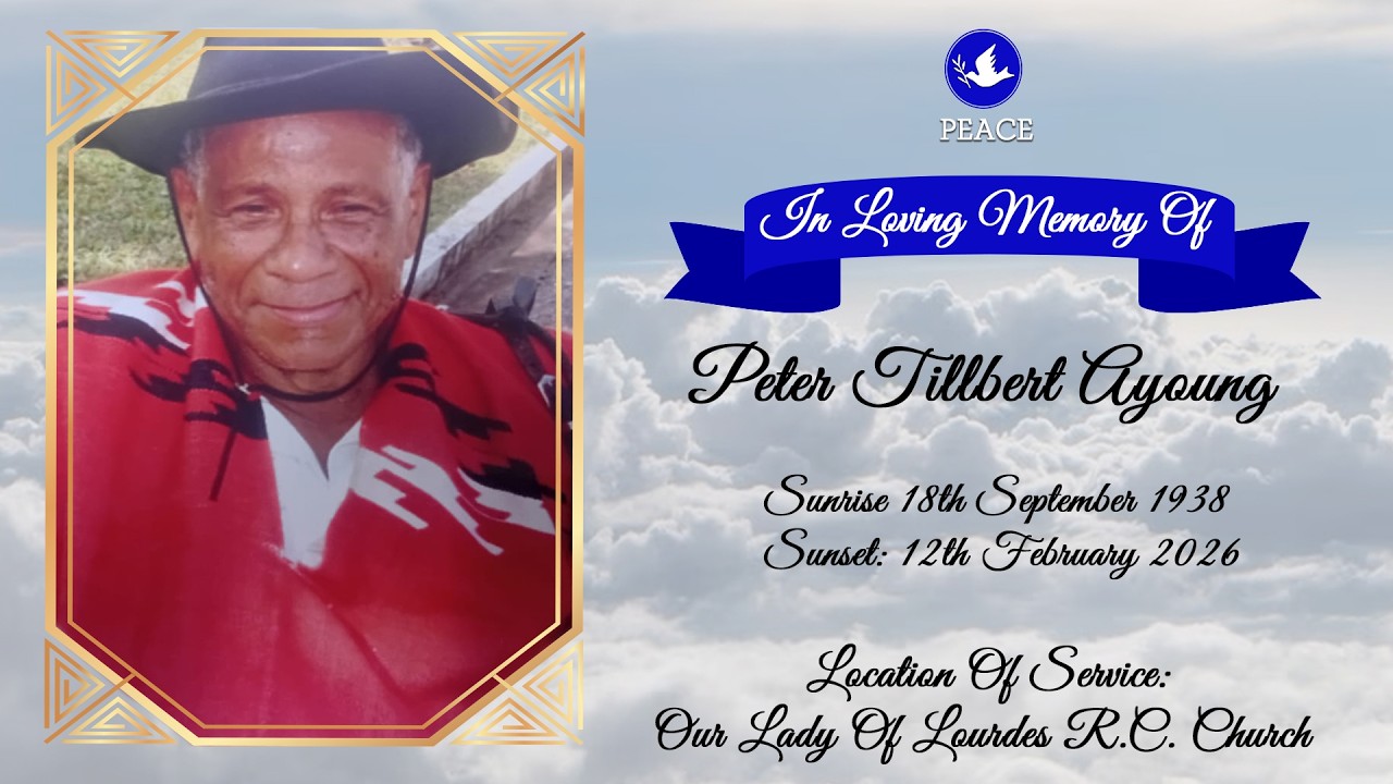 Funeral Tribute Service Of Peter Tillbert Ayoung