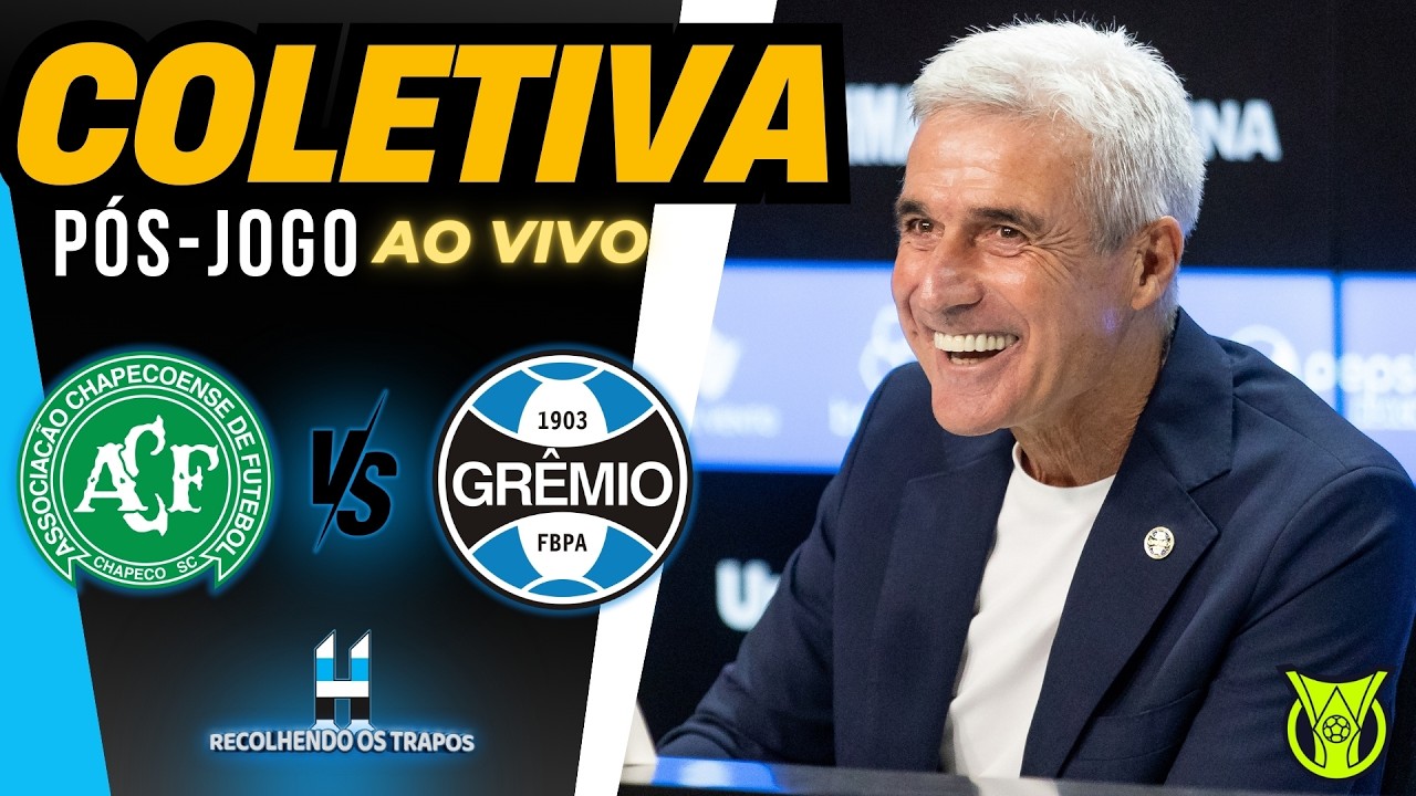 COLETIVA DE LUÍS CASTRO - PÓS JOGO - CHAPECOENSE X GRÊMIO - BRASILEIRÃO 2026 🔵⚪ ⚫ #AOVIVO #GREMIO