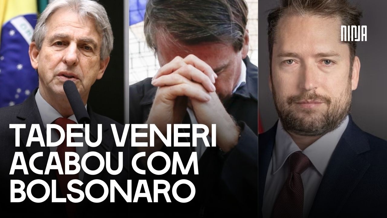 🔥Tadeu Veneri detona Bolsonaro por virar 