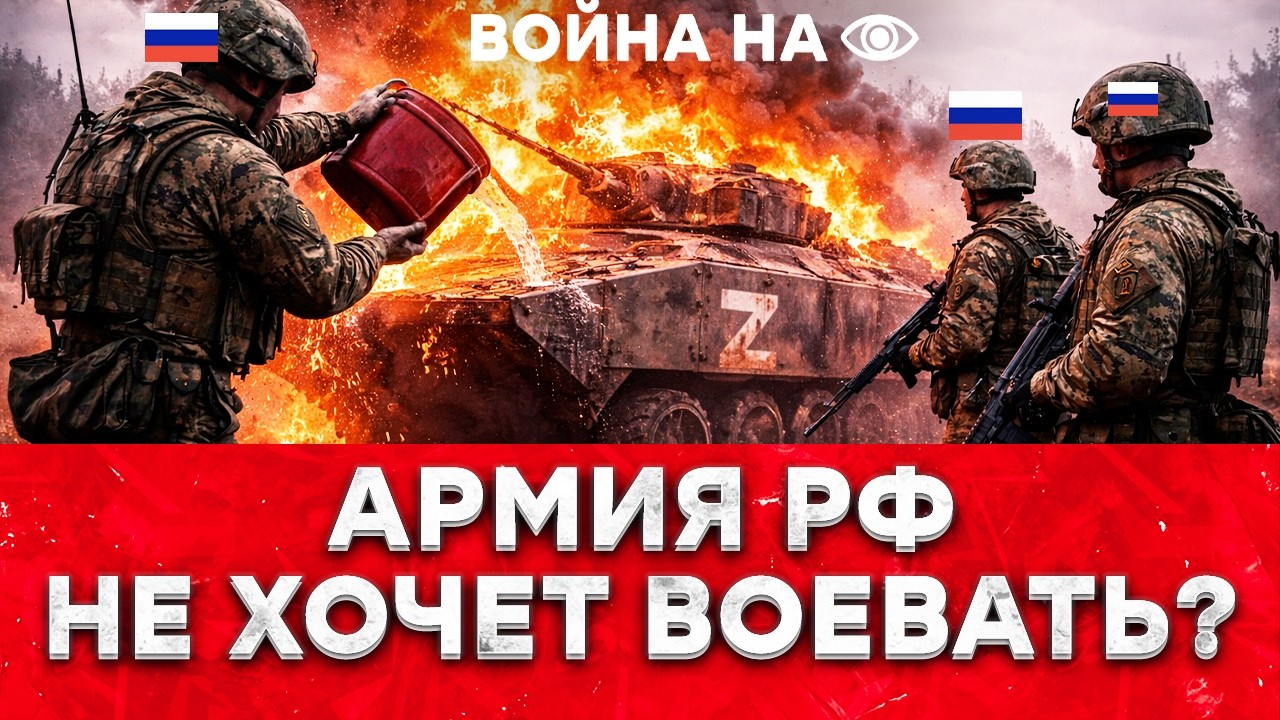 Россияне сами жгут технику, чтобы не идти в штурм! Армия Путина трещит: протесты, взрывы и страх