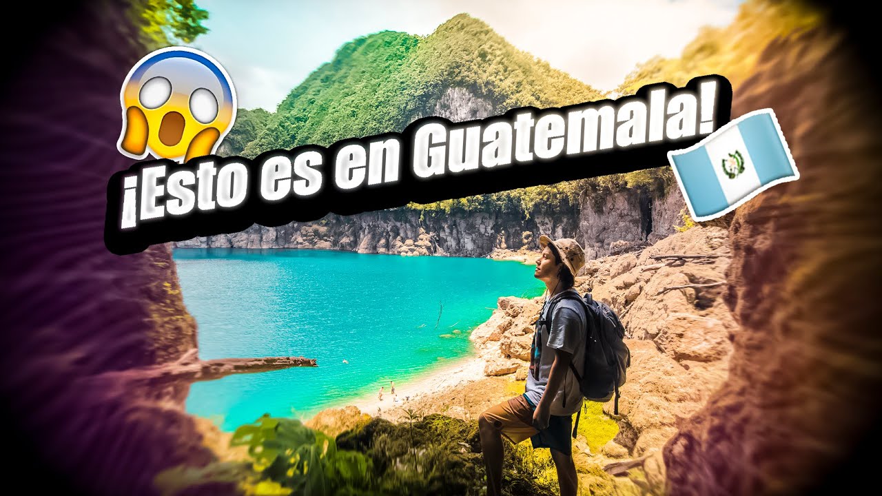 💦 GUATEMALA tiene 3,000 m³ de Agua TRANSPARENTE 🤩 - Yolnabaj, Laguna Brava Cenotes, Huehuetenango