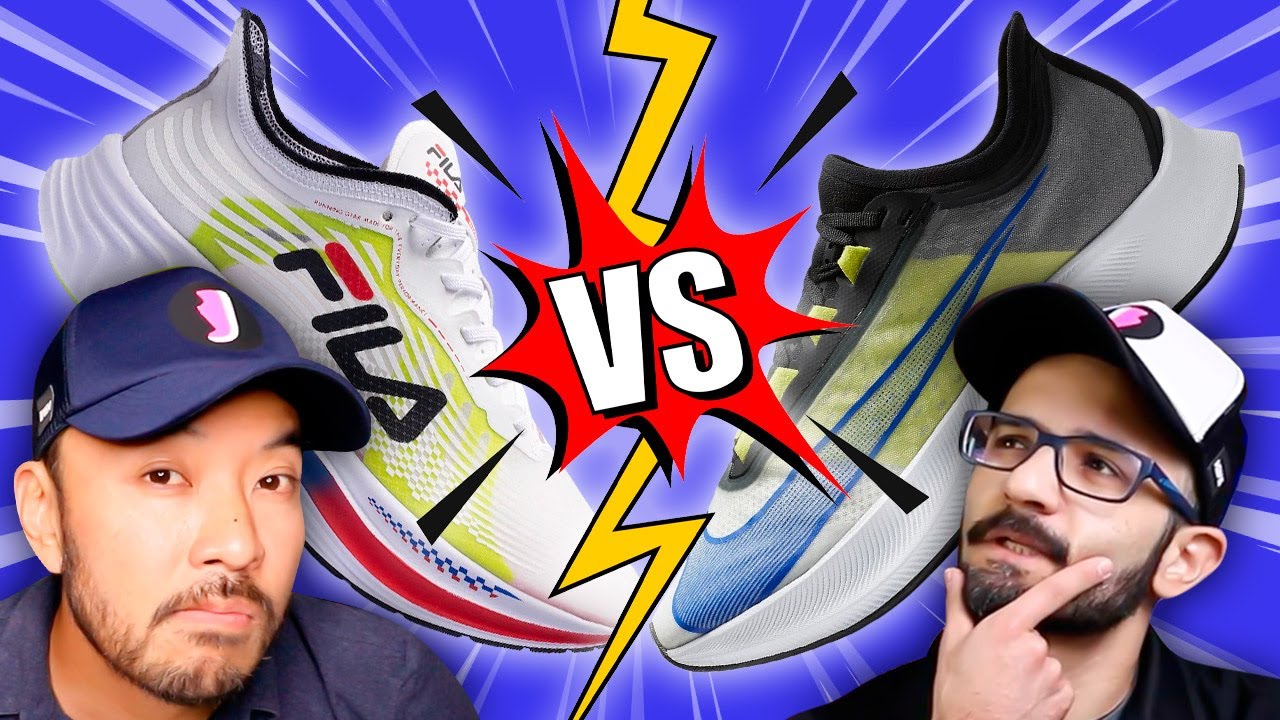 FILA RACER CARBON vs NIKE ZOOM FLY 3 // Comparativo Ping-Pong