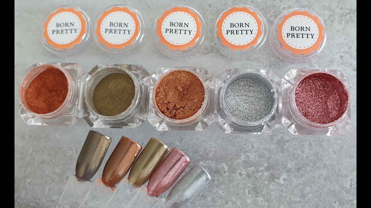 Born Pretty Chrome Powders - review 💅🏻