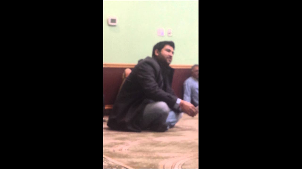 Ali Sachay Rizvi reading at idara e jaferia MD