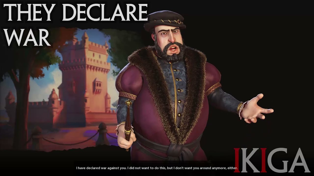 PORTUGAL - JOHN III KING OF PORTUGAL ALL VOICED QUOTES & DENOUNCE CIV VI - DLC RELEASED 25 MAR 2021