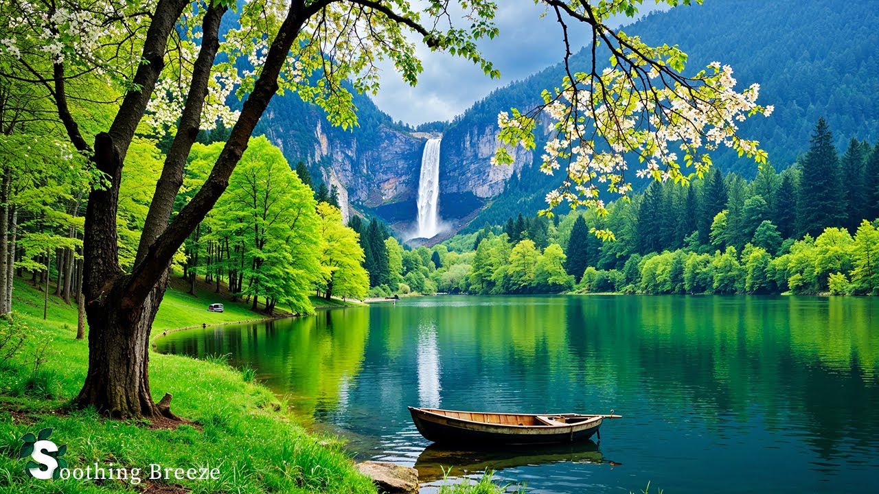 Beautiful Relaxing Music - Stop Overthinking, Stress Relief Music With Calming Birds Singing