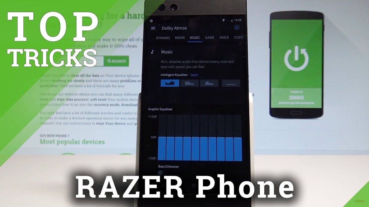 Топ трюков RAZER Phone - Расширенные настройки / Полезные советы / Топ функции | HardReset.Info