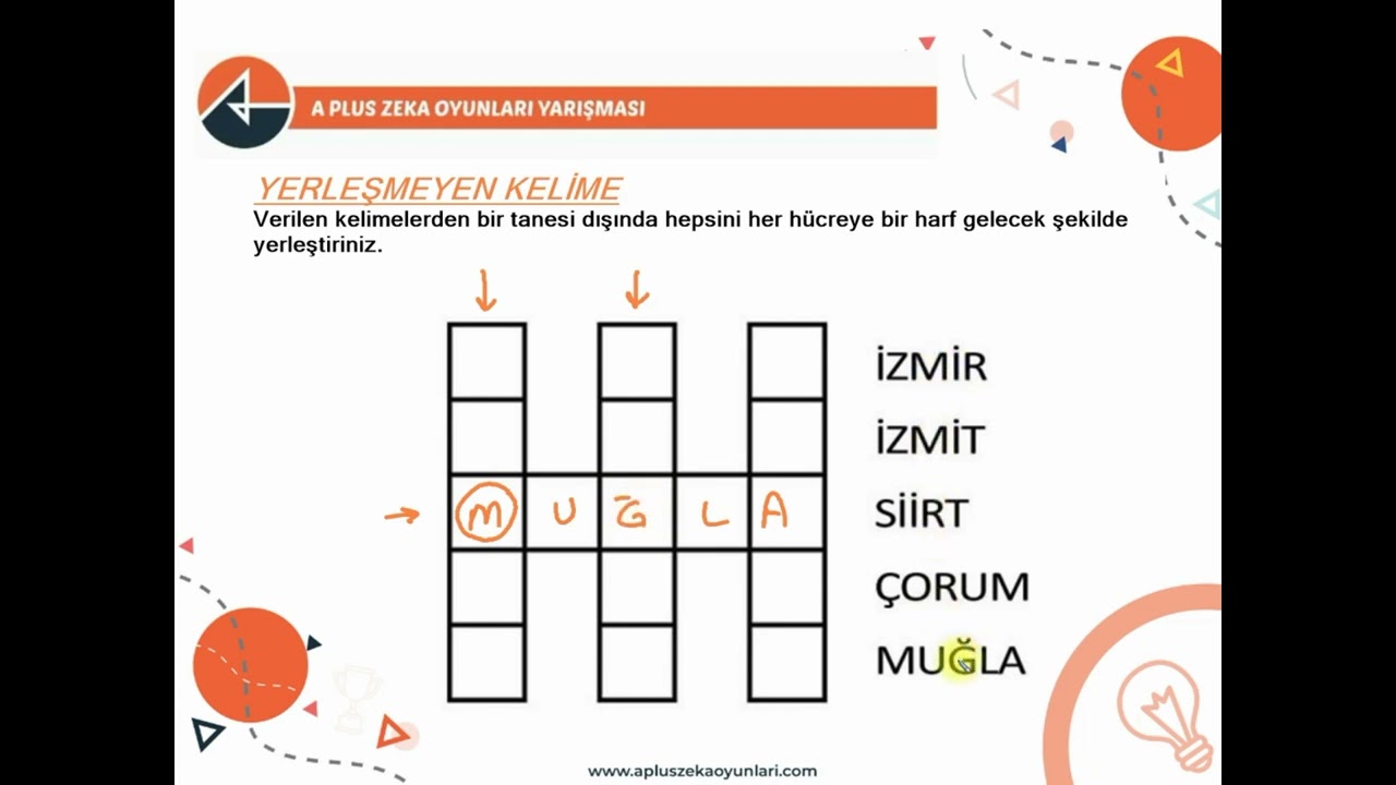 YERLEŞMEYEN KELİME OYUNU NASIL OYNANIR ?