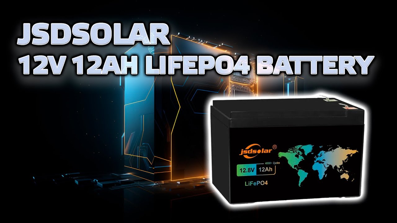 LiFePo4 аккумулятор jsdsolar 12V 12Ah - обзор, тест емкости, работа с ИБП APC 650
