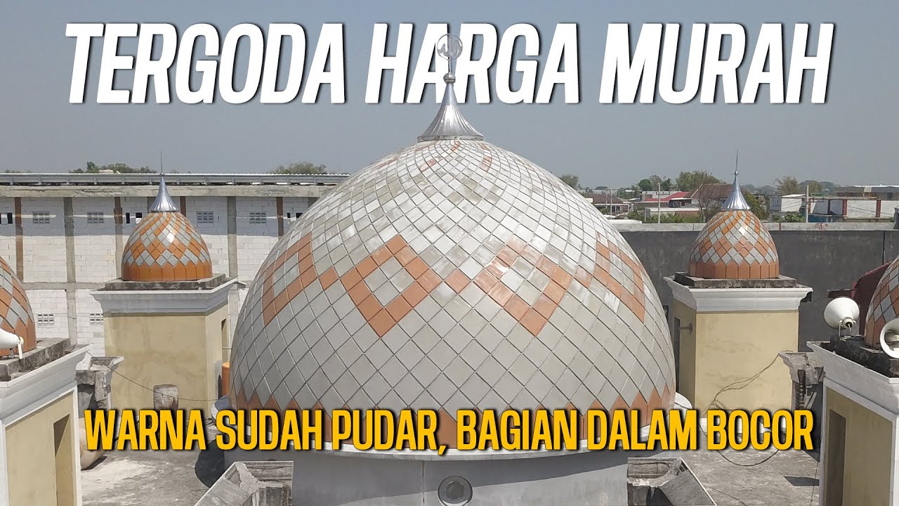 Kubah Masjid Bocor? Segera Dapatkan Solusi Terbaik!