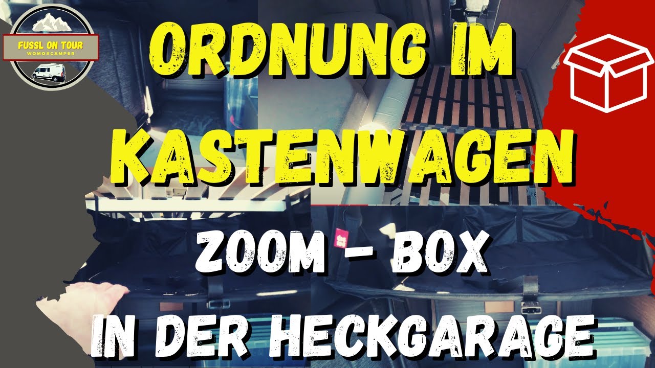 🚩 Unser Tip für mehr Ordnung im Kastenwagen.Die 