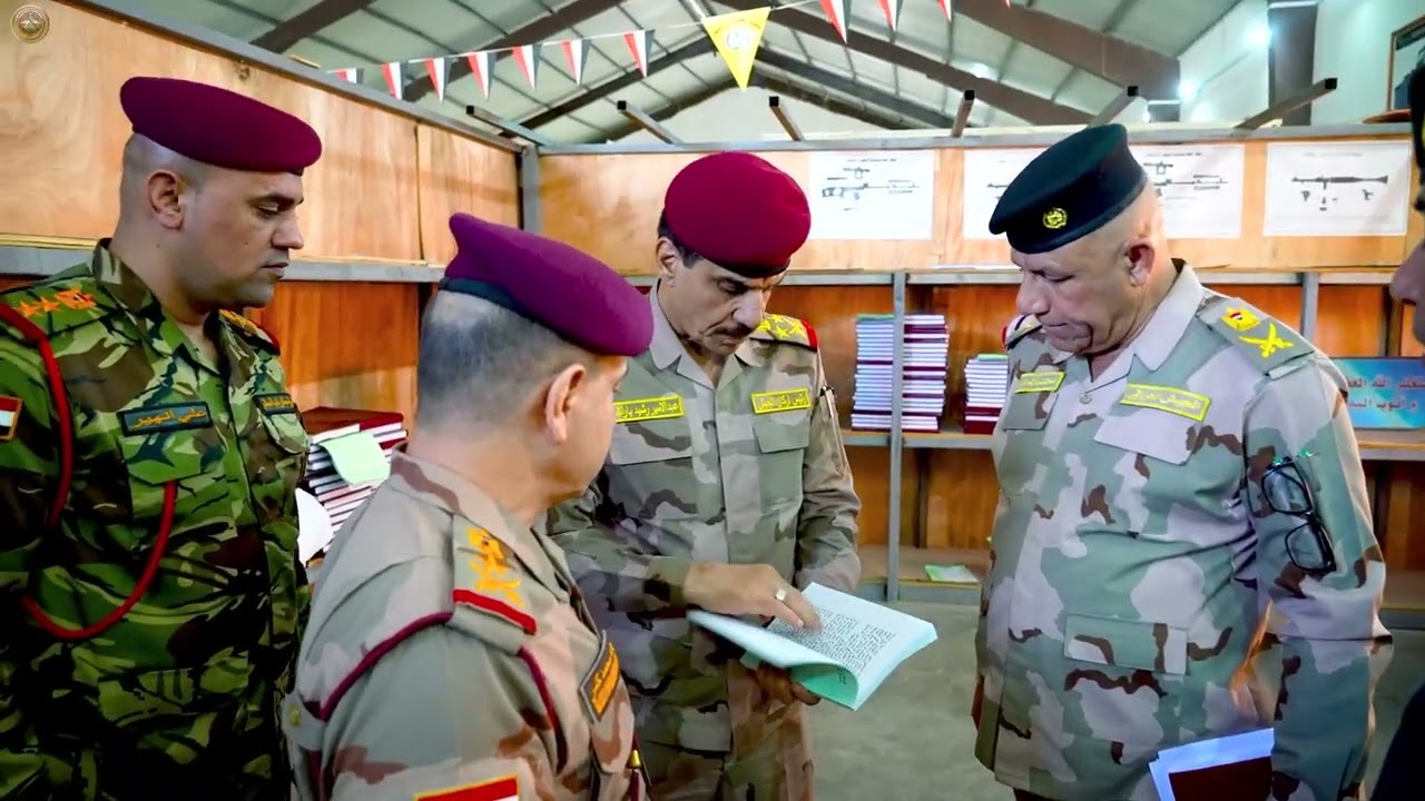 رئيس أركان الجيش يزور مديرية المطابع العسكرية