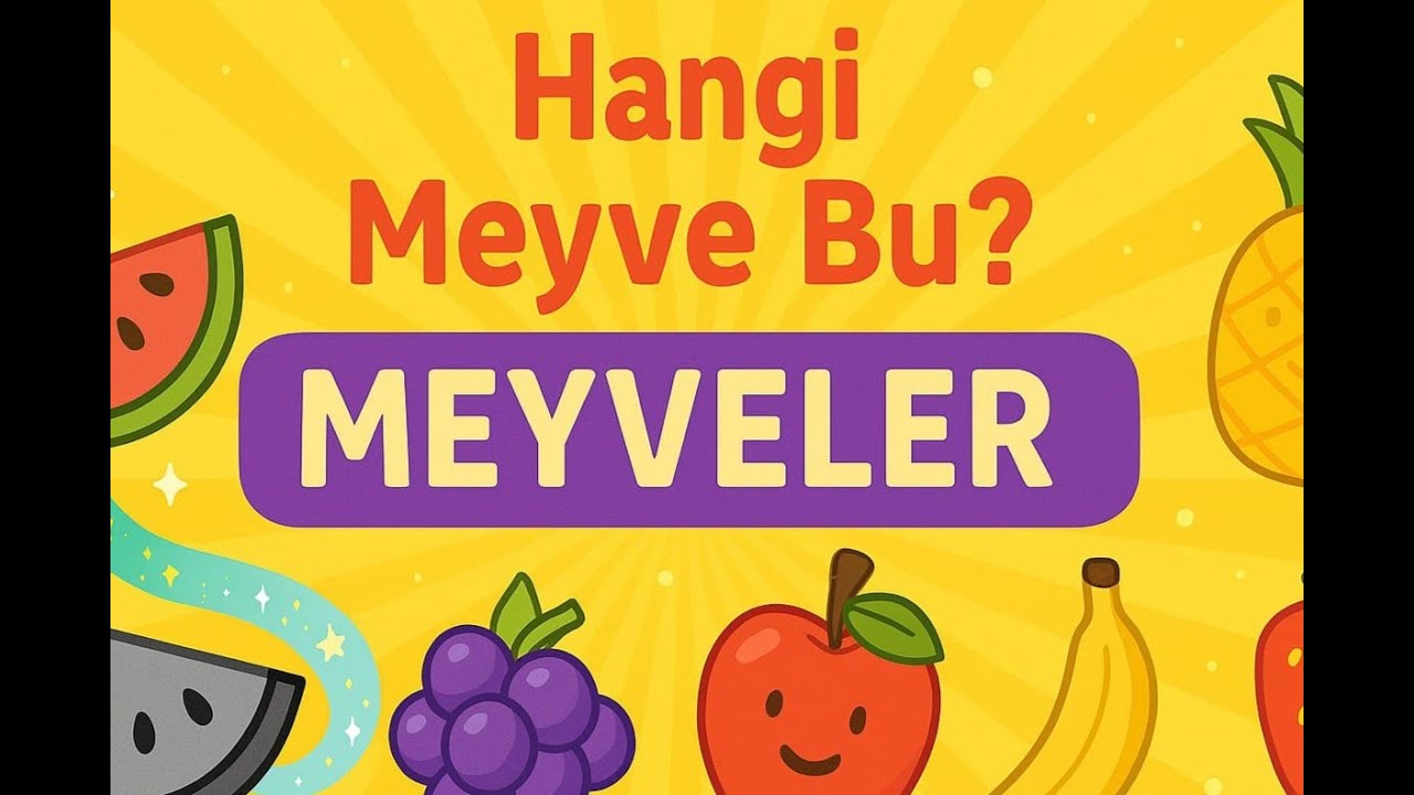 🍉 Bu Hangi Meyve? 🍓 | LinkyKidz ile Meyveleri Eğlenceli Öğren!