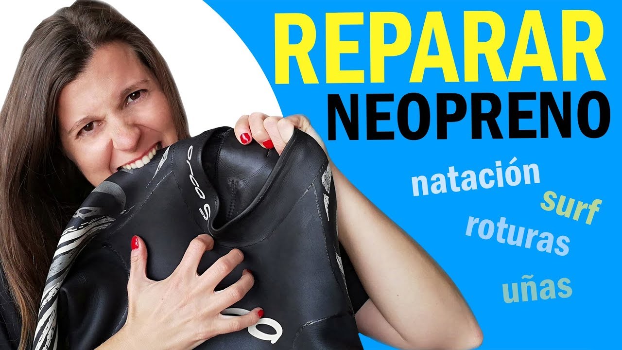 Cómo reparar un TRAJE DE NEOPRENO 🌑🌑🌑