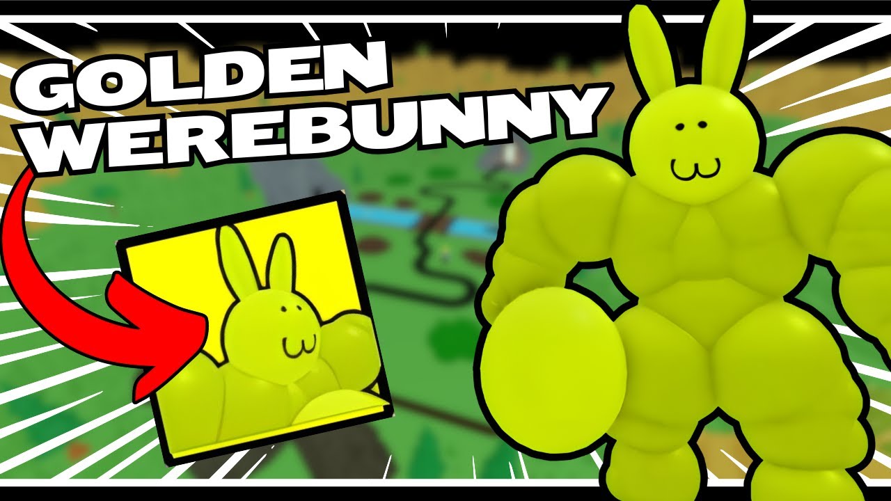I MANAGED TO GET THE NEW GOLDEN WEREBUNNY! Wild Rails TD Roblox