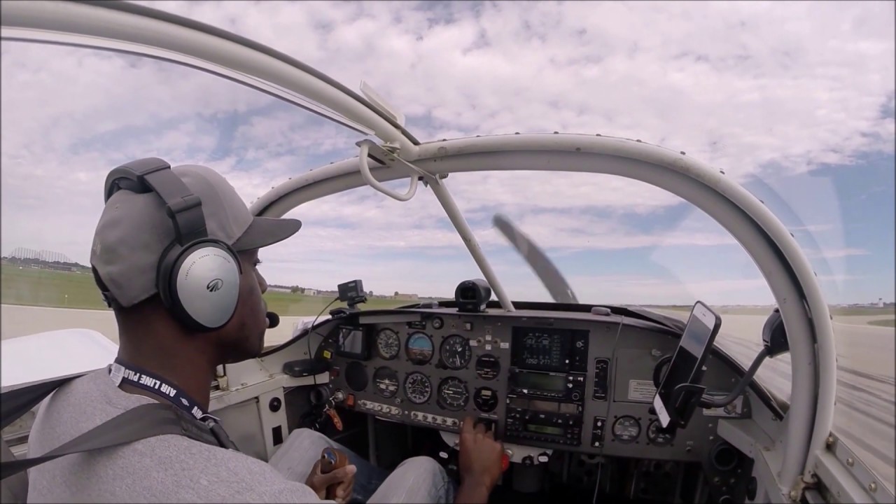 RV7 Series: Approach into Sioux Falls, South Dakota