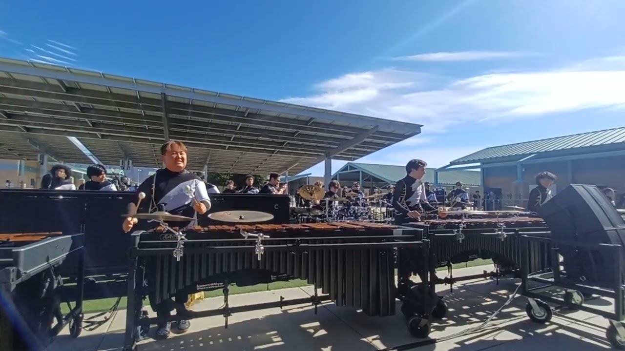 Dark Sky Percusion 2026 Lot Run WGI Temecula 