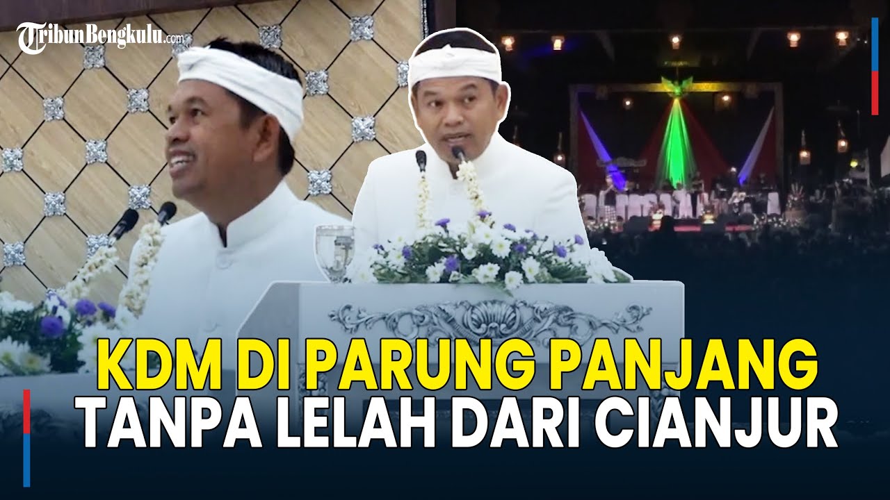[Full] Pidato Kang Dedi Mulyadi, Demi Hibur Warga Parung Panjang Berangkat Langsung Dari Cianjur