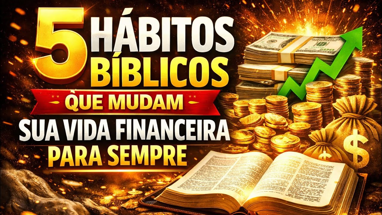 5 Hábitos Bíblicos que mudam sua vida financeira para sempre!