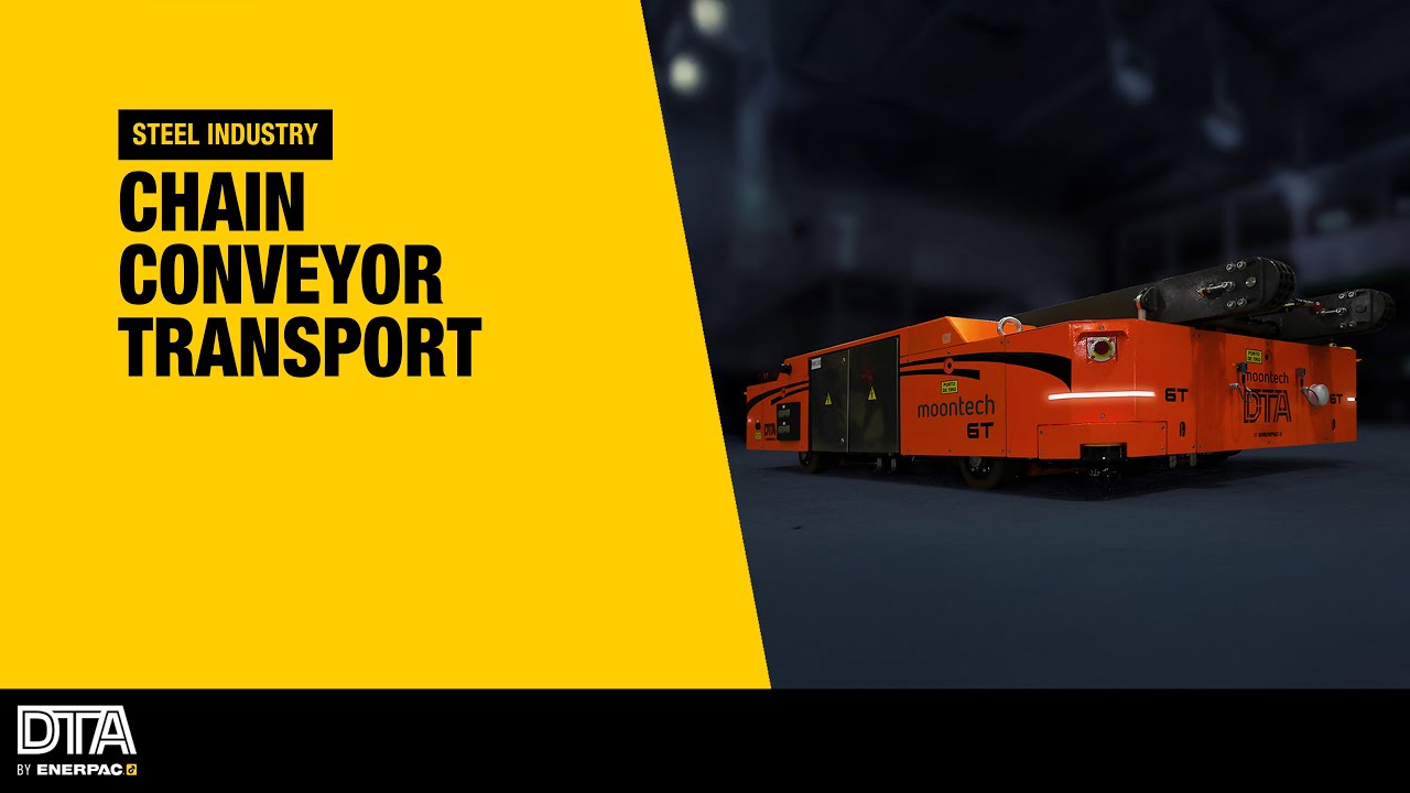 CHAIN CONVEYOR TRANSPORTER | DTA by Enerpac