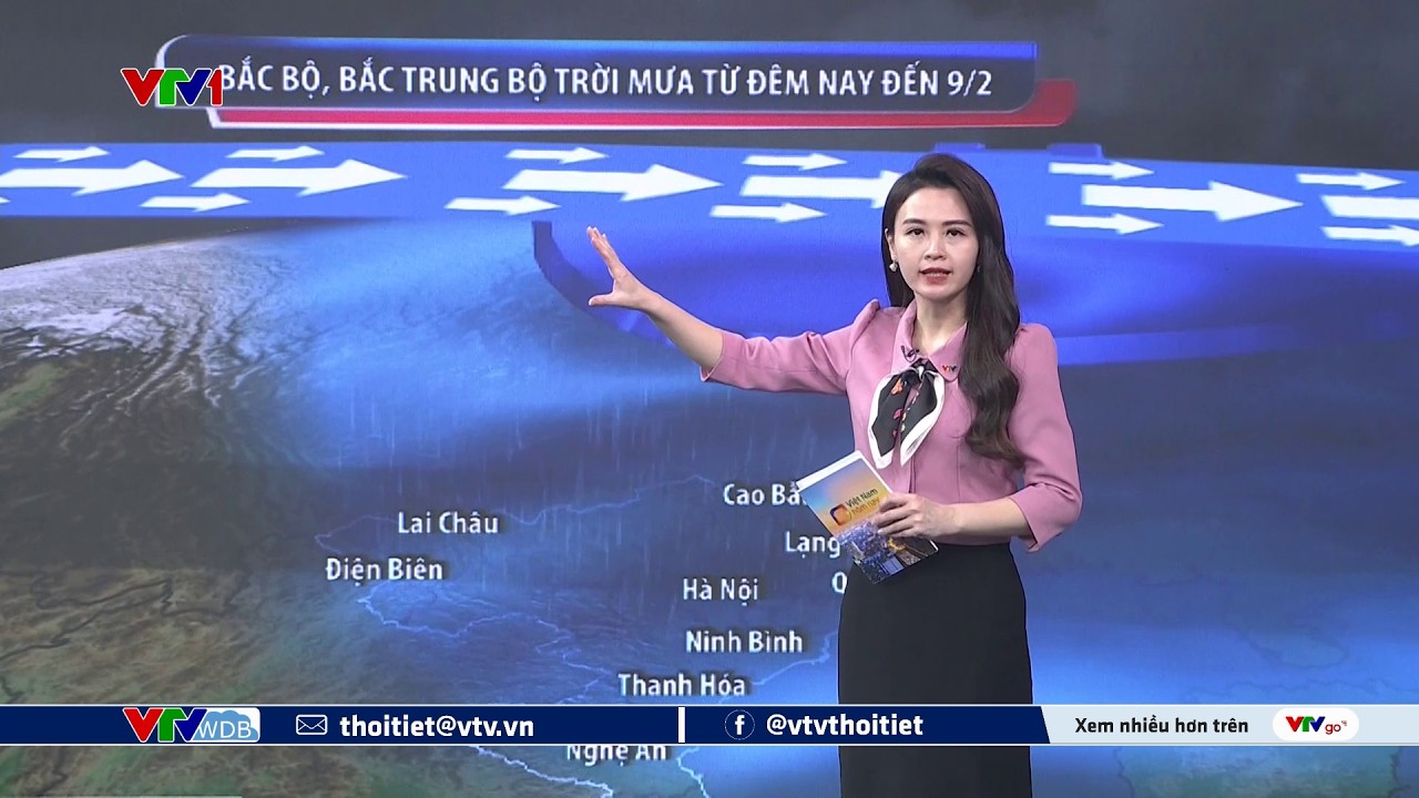 Dự báo thời tiết 18h45 - 06/02/2026 | Vì sao không khí lạnh về gây mưa? | VTVWDB