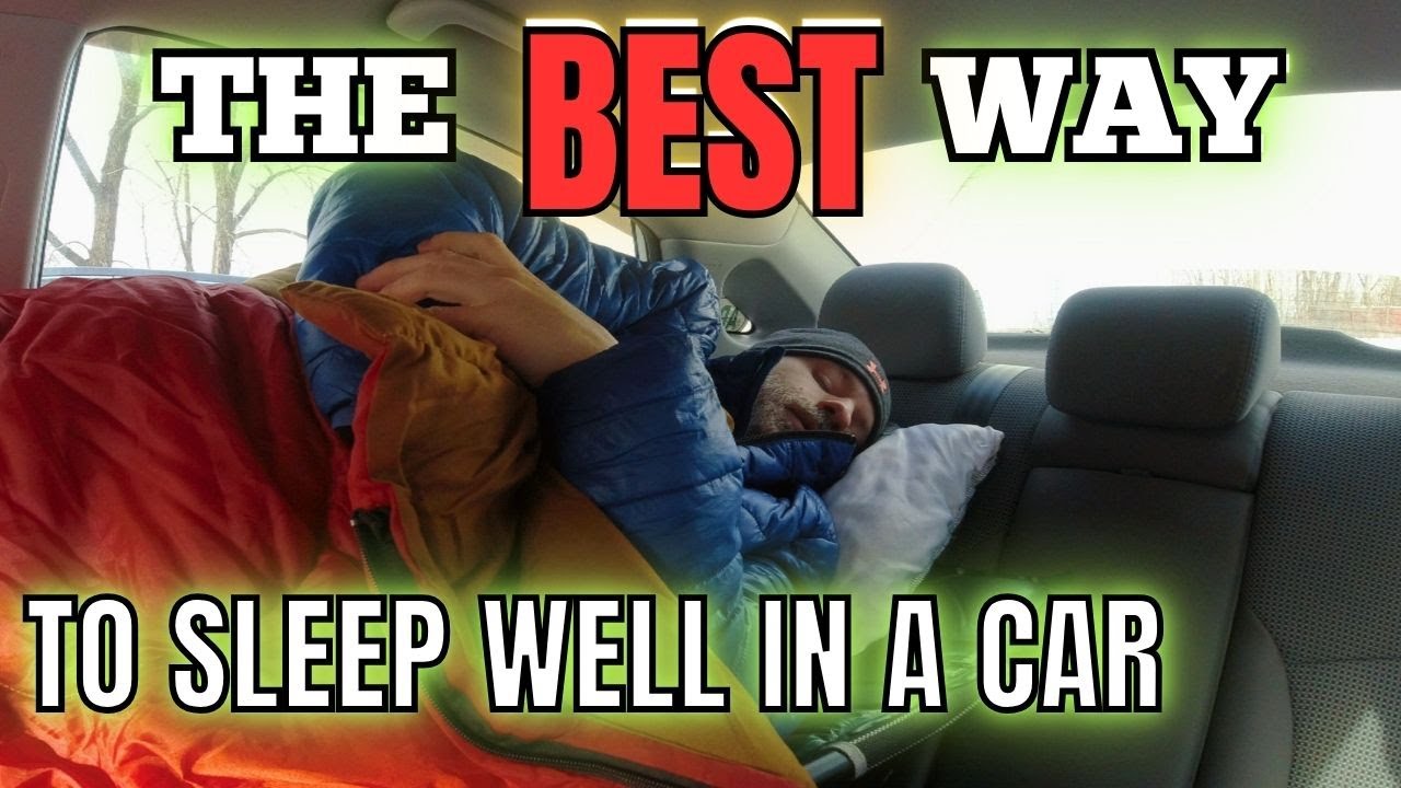 The best way to sleep well in a car | Car folding bed Review