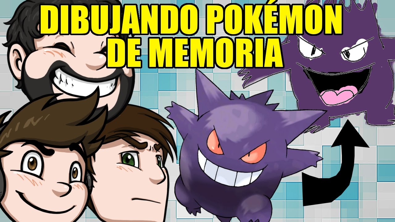 Dibujando Pokémon de memoria - Hermanos de Sake