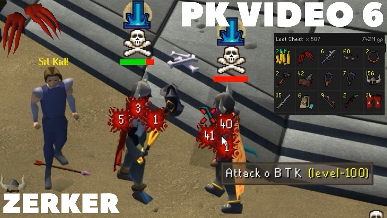 Mold - Zerker PKing OSRS - PK Video 6