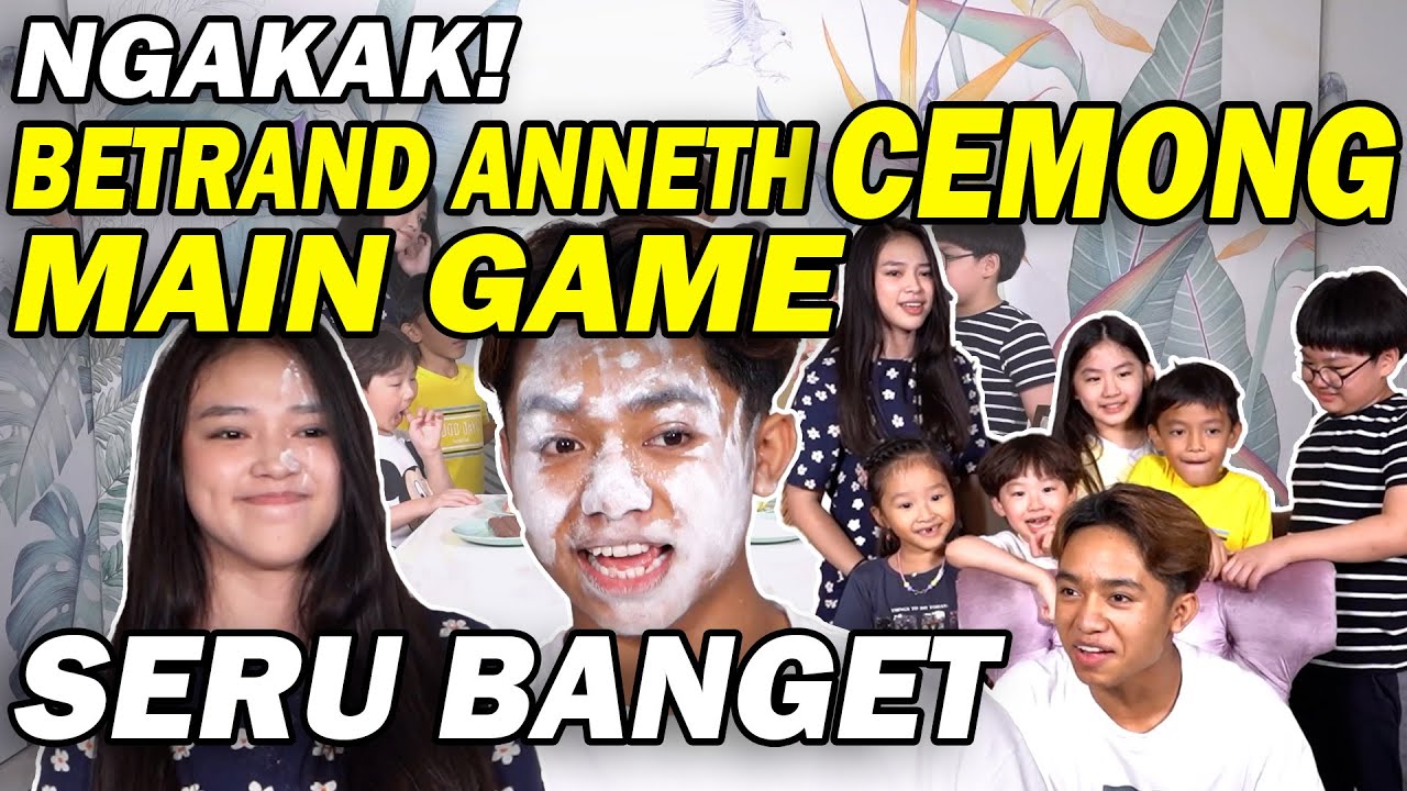 The Onsu Family - Betrand Main Game sama Anneth. MANDI TEPUNG CELEMOTAN!
