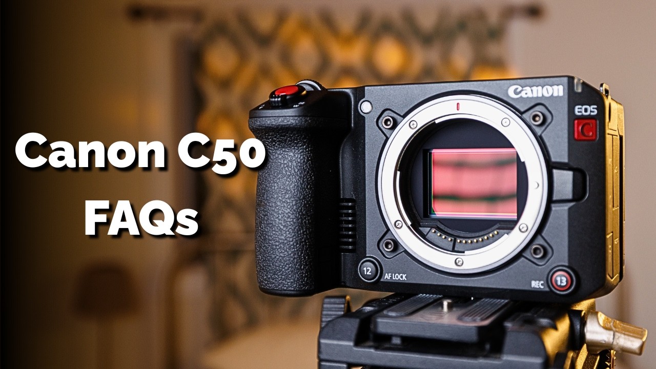 Top Canon C50 Questions Answered!