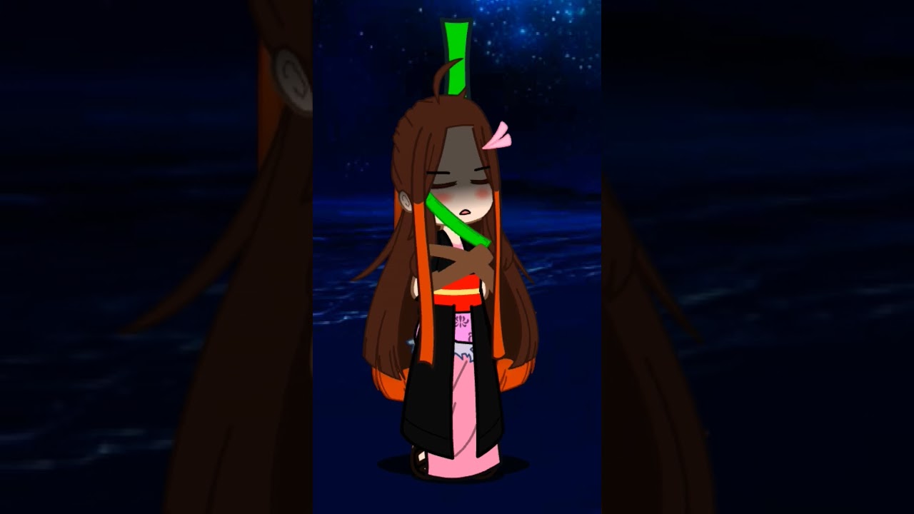 nezuko?! part 1 {demon slayer} (gacha club) nezuko power 😰