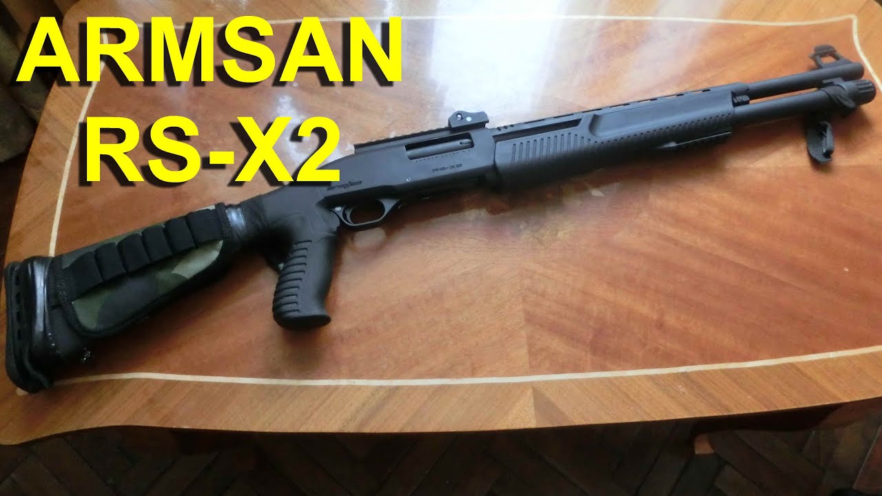 Обзор помпового ружья ARMSAN RS X2
