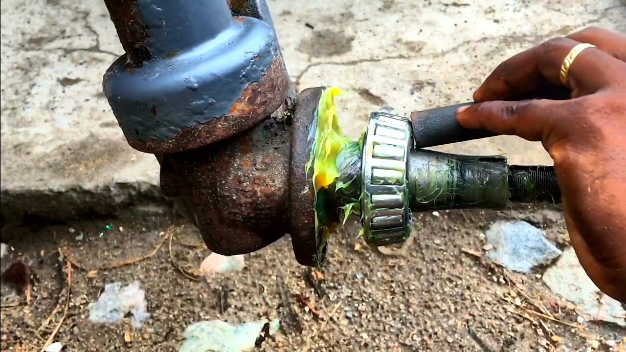 Swaraj 744 FE Tractor front wheel bearing replace -Tractor wheel bearing repair