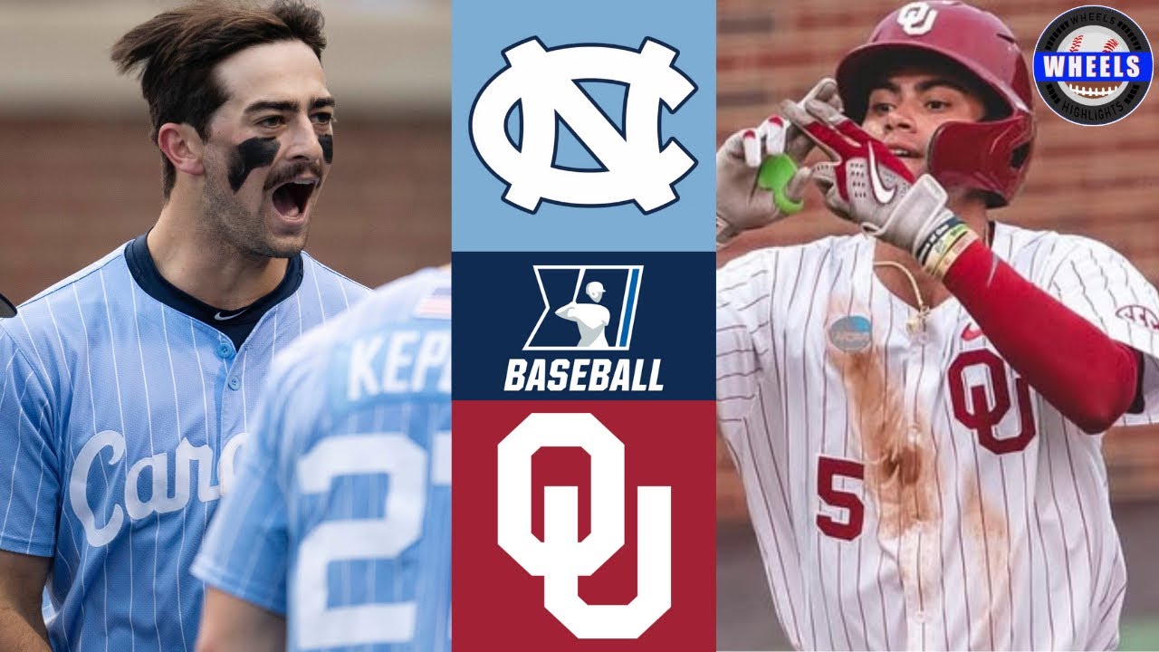 #5 North Carolina vs Oklahoma | Regional Final (G6) | 2025 College Baseball Highlights