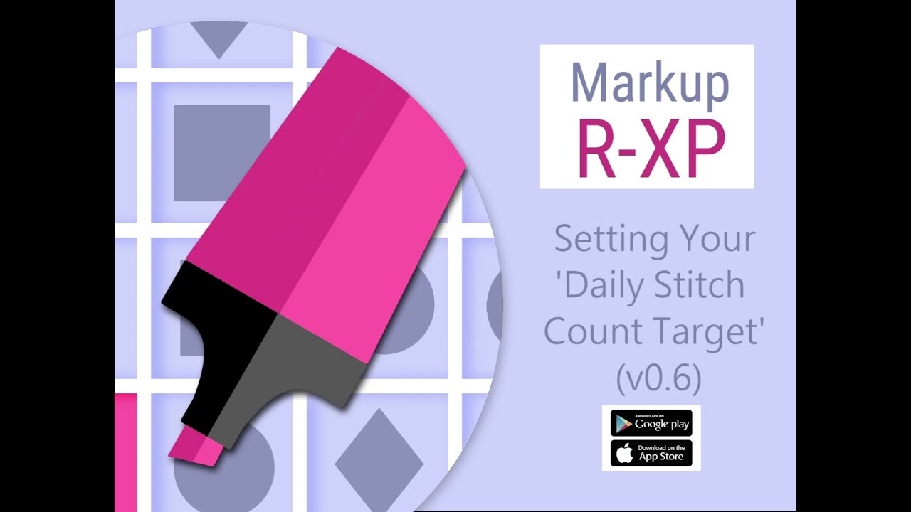 How to Set Your Daily Stitch Count Target (v0.6)