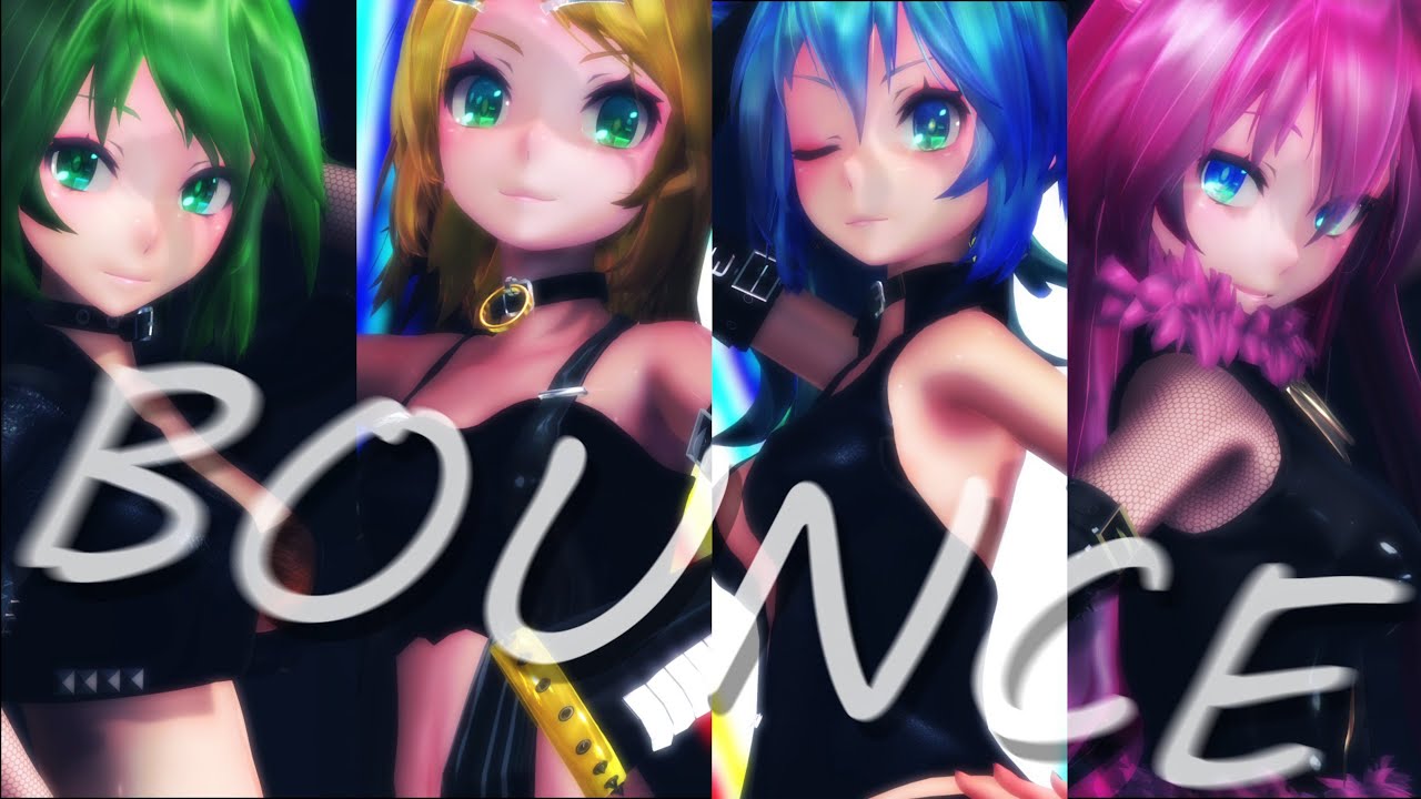 【MMD】Crazy Beat クレイジー・ビート / Tda式改変 初音ミク 鏡音リン 巡音ルカ GUMI【4K】
