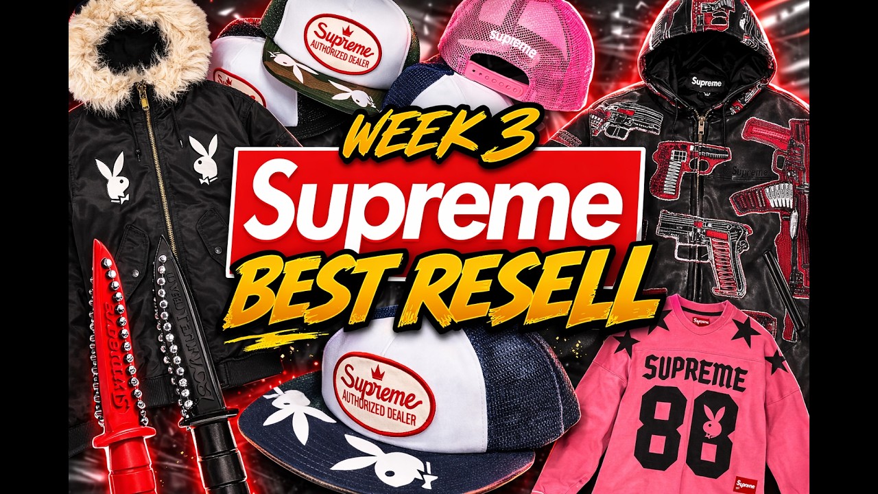 SUPREME PLAYBOY BEST RESELL! (SS26 Week 3)