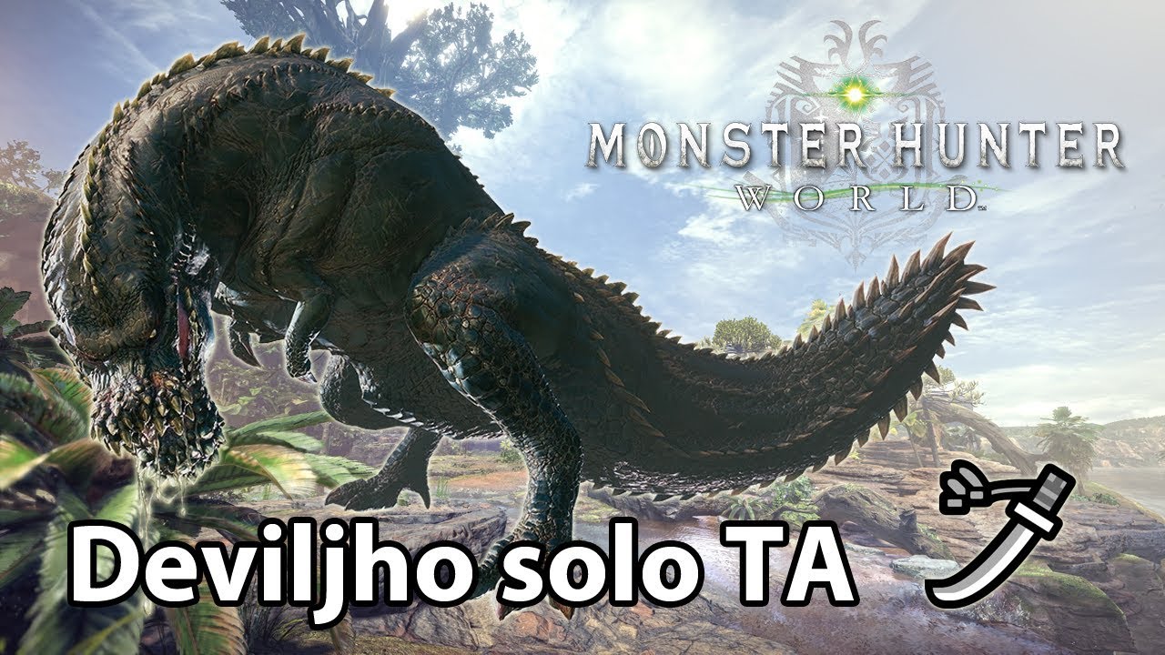 MHWorld PC | Deviljho solo TA (Long Sword) - 3'56