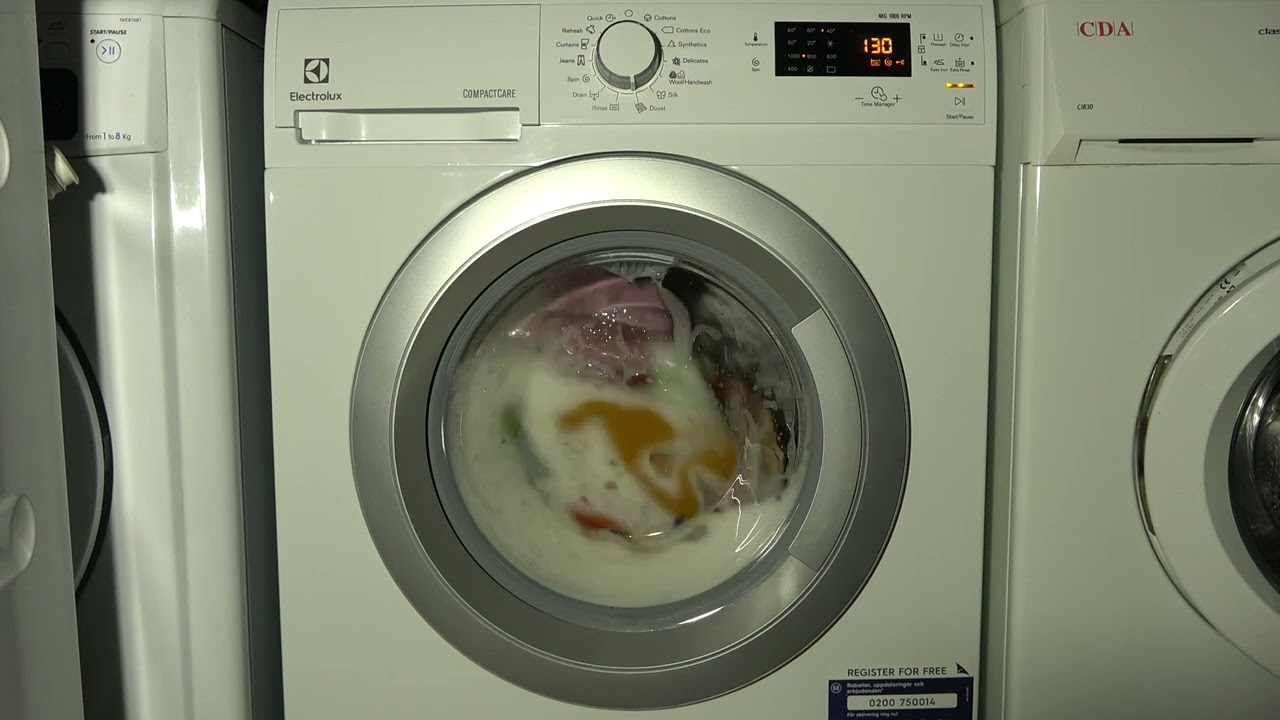 Duvet 40'c / Electrolux CompactCare Time Manager SW30K4101 Washing machine