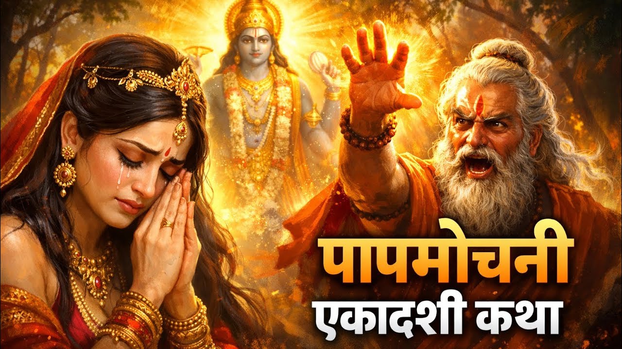 पापमोचनी एकादशी व्रत कथा | पापों से मुक्ति दिलाने वाली अद्भुत कहानी | Ekadashi Story