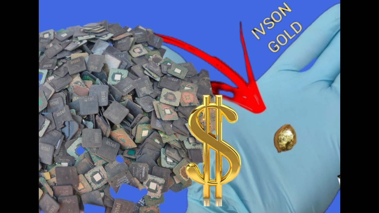 OURO EM BOLACHAS DOS CHIPS BGA NOVO LOTE