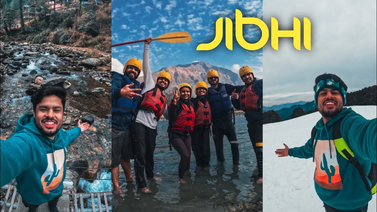 JIBHI - Best weekend getaway destination from Delhi | Kullu River Rafting in -10 °C🥶