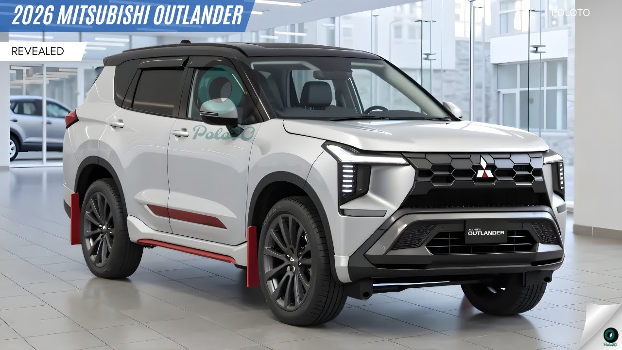 NOWOŚĆ MITSUBISHI OUNTLANDER ujawnił - ponownie wyobrażając sobie koncepcję SUV -a!