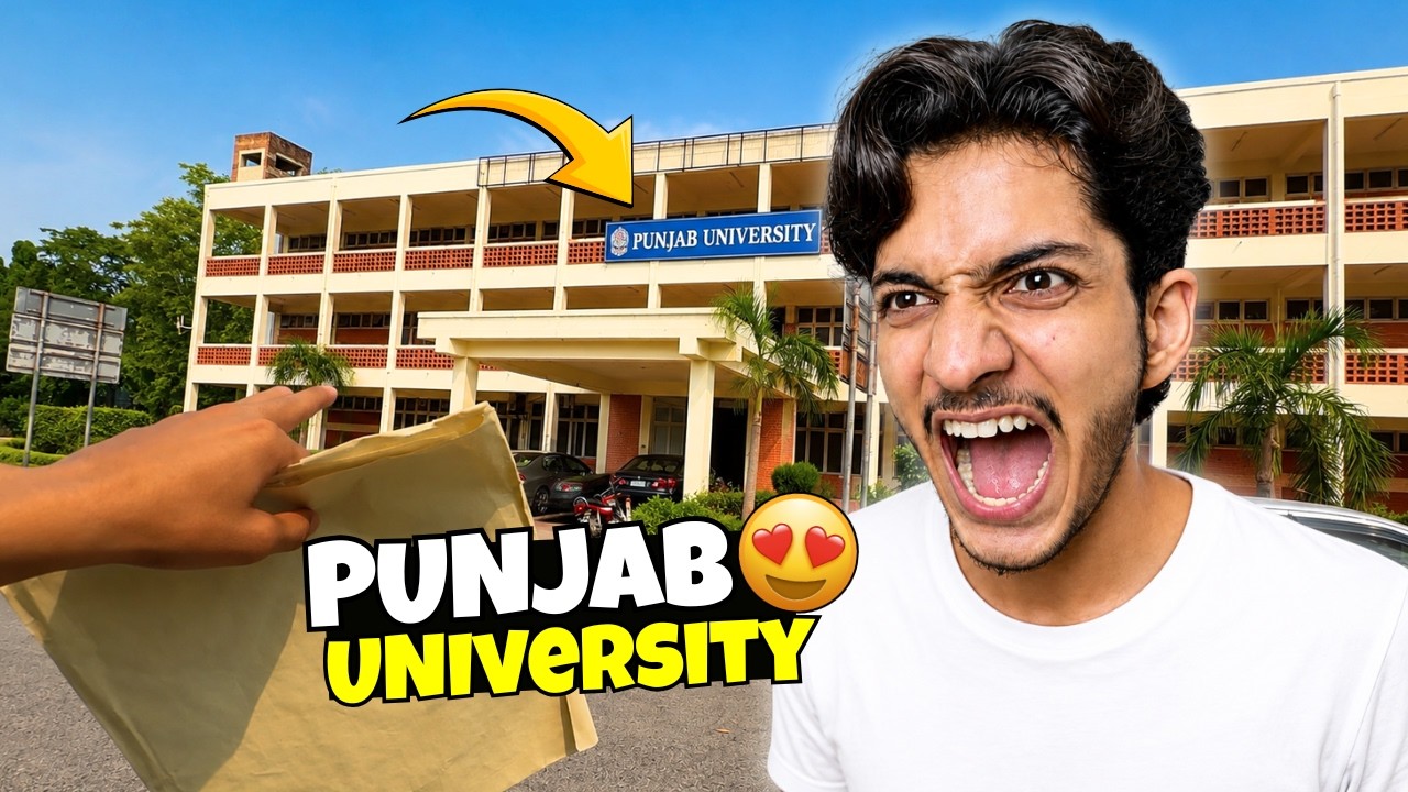 Punjab University Mai Admission Hogaya ? 😍