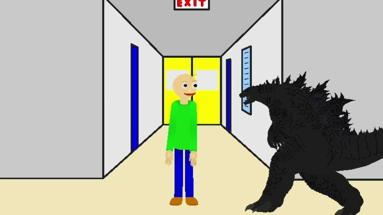If Godzilla was in Baldi’s Basic’s (INCLUDES VOICE REVEAL)