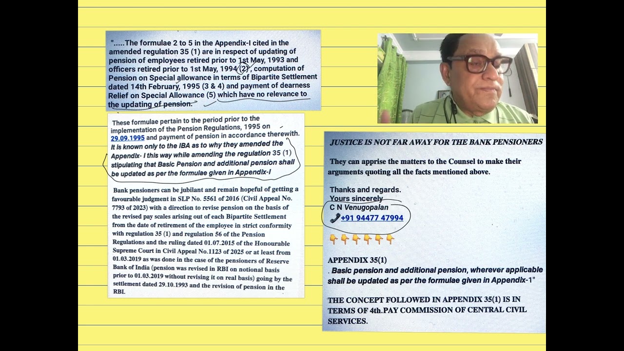 CN Venugopalan hopes that updation may be regulation based or if not on RBI formula based 