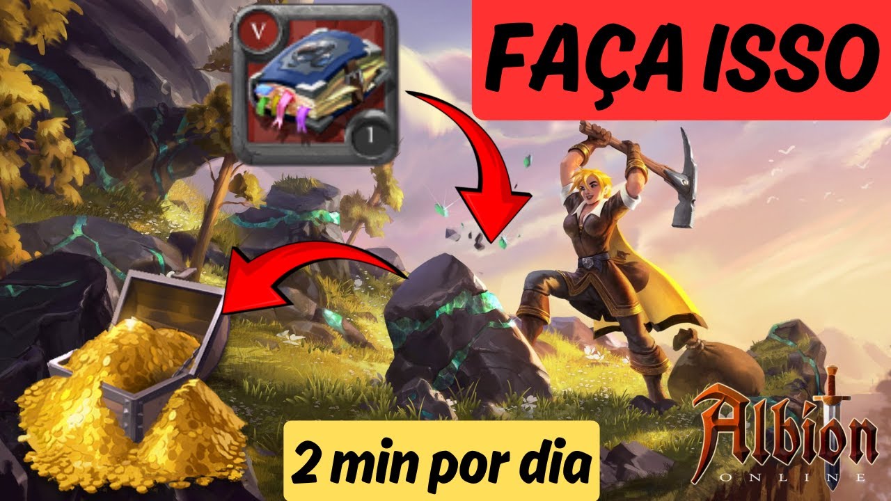 Como Ganhar MUITA Prata com Trabalhadores no Albion Online