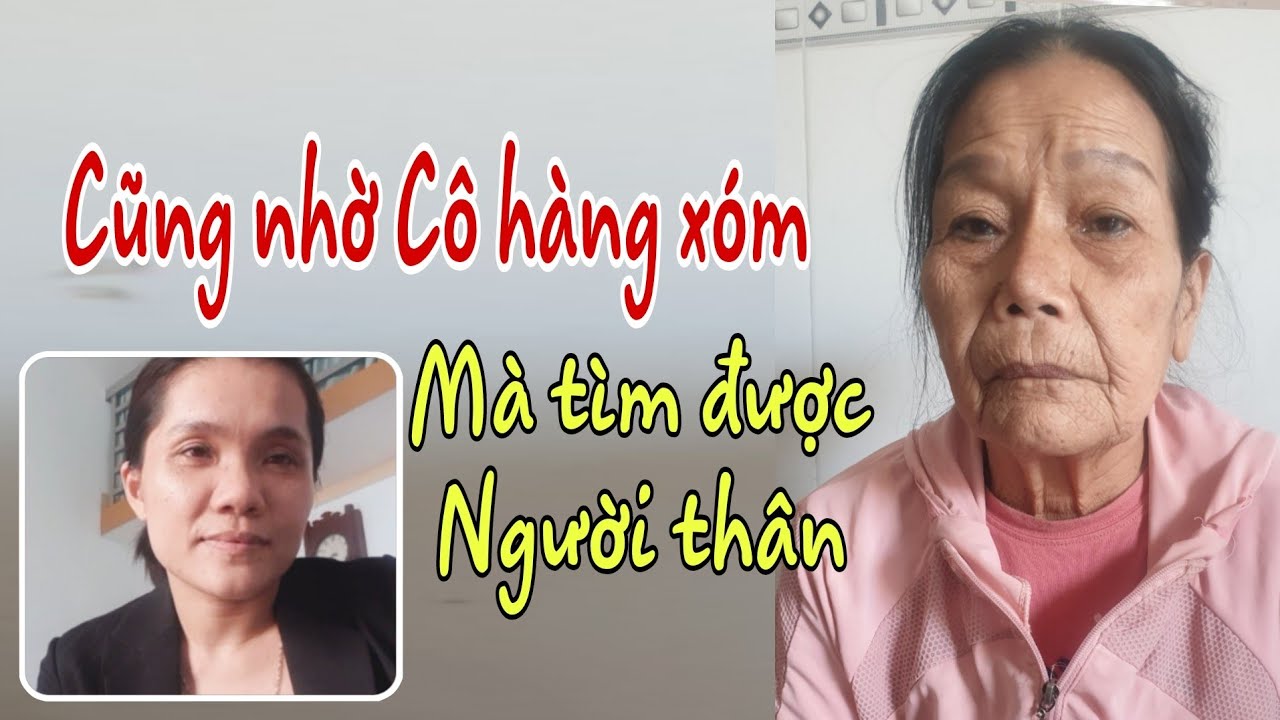 Tin vui. Người Mẹ trầm cảm đã tìm được gia đình sau gần 50 năm sống biệt lập.